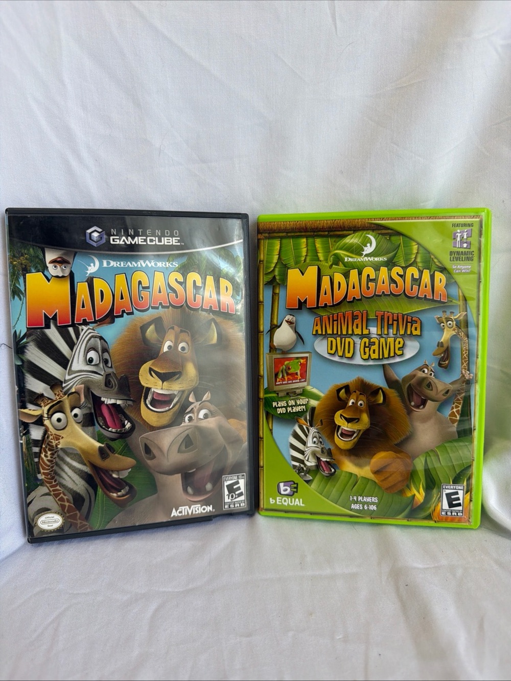 Madagascar Video Game Bundle - DreamWorks/Activision - Colorful Cover Art